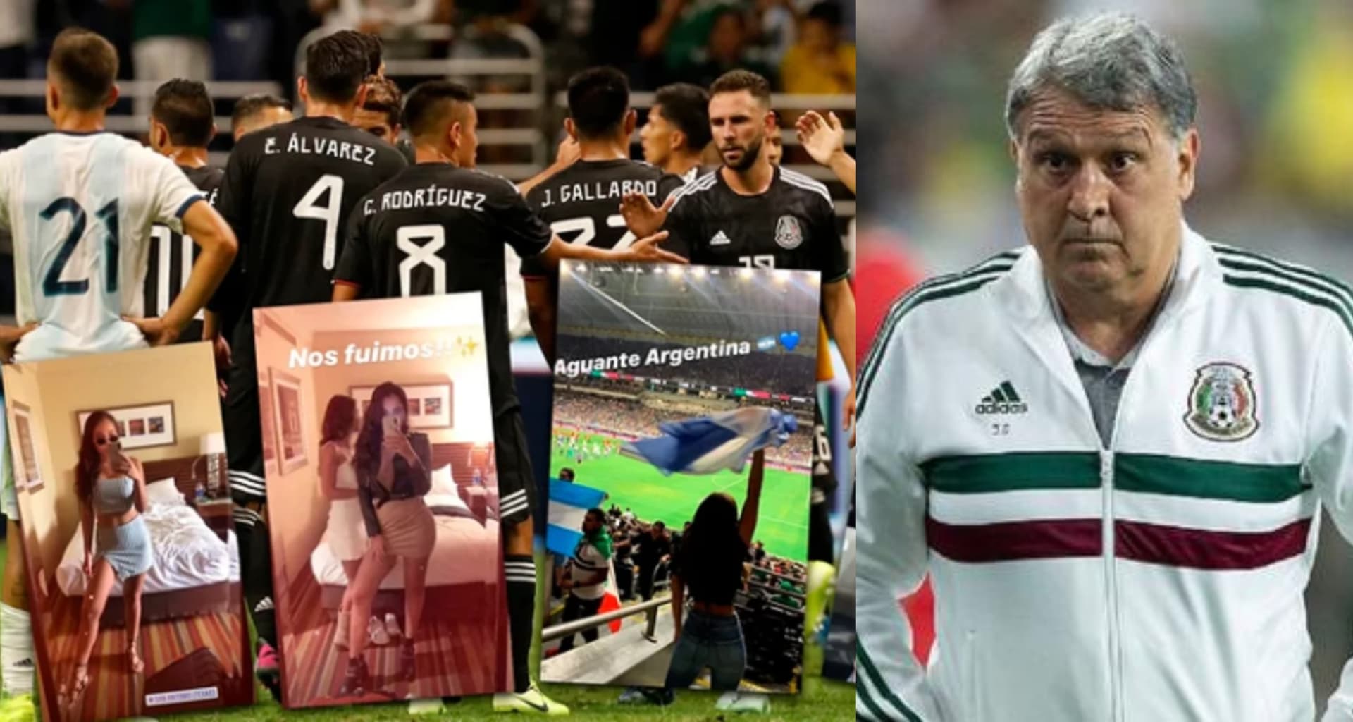 El Tri no la pasa bien debido a que hay un tema con Gerardo Martino y sus códigos. Por ello la inconformidad de los deportistas que no se concentran y no respaldan al DT.