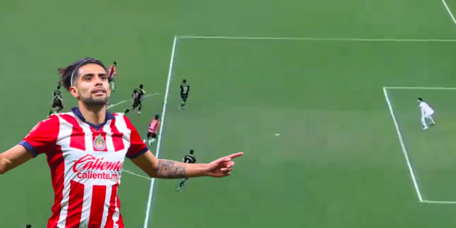 El único jugador de Chivas que no festejó el gol de Ricardo Marín