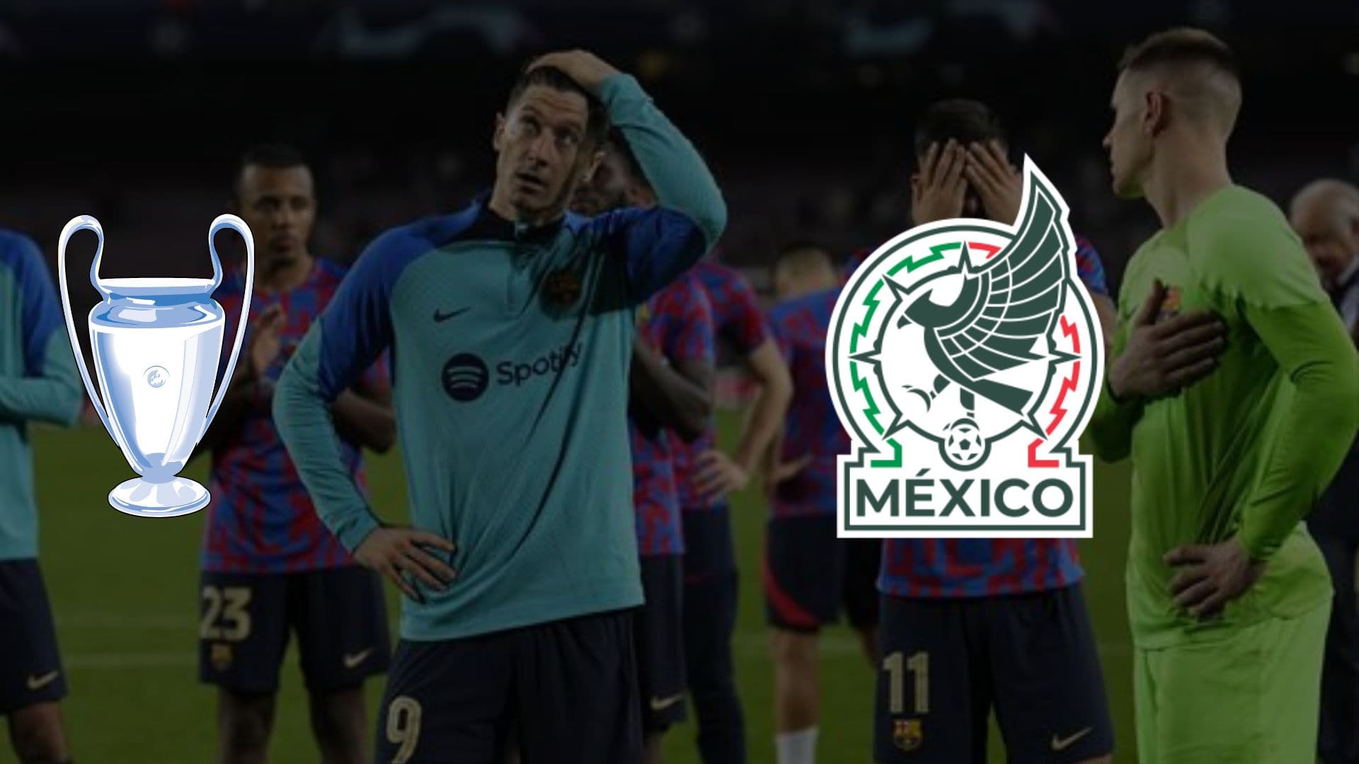 El único mexicano que le ha marcado al FC Barcelona en Champions League