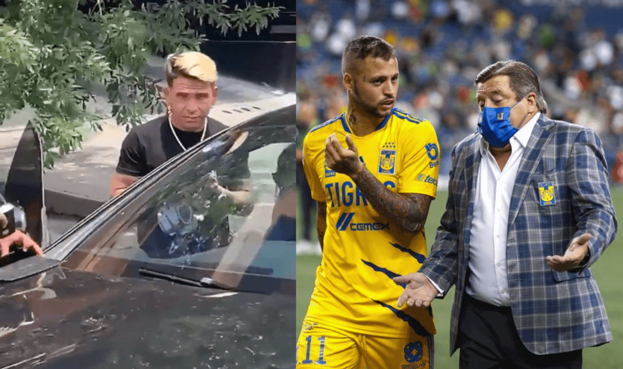 El venezolano de Tigres fue expuesto chocando su auto por indisciplinado, mientras tanto esto hace Miguel Herrera con Nicolás López