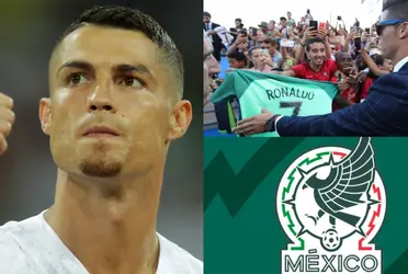 El verdadero jugador mexicano que sí admira Cristiano Ronaldo, hasta le firmó el jersey. 