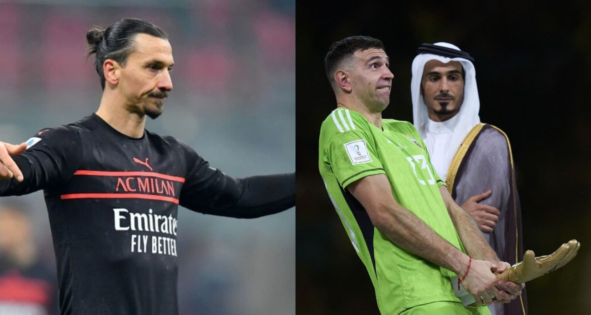 Emiliano Martínez hizo de menos a México, insultó a un aficionado mexicano en Qatar y ahora recibe un duro mensaje de Zlatan Ibrahimovic