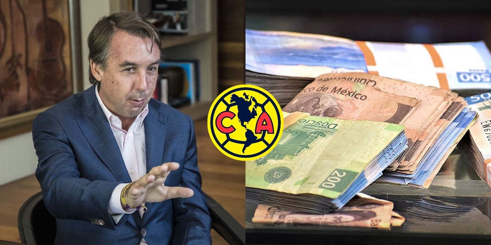 Emilio Azcárraga dueño del América hace hasta lo imposible para que el América salga campeón.