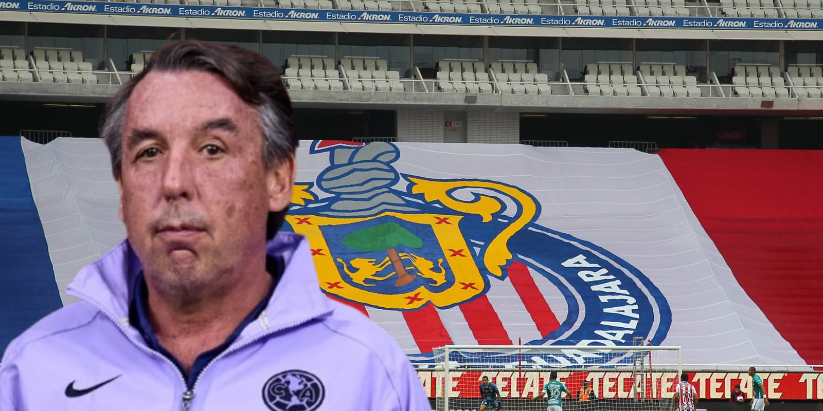 Emilio Azcárraga en el Estadio Akron / FOTO MEDIOTIEMPO