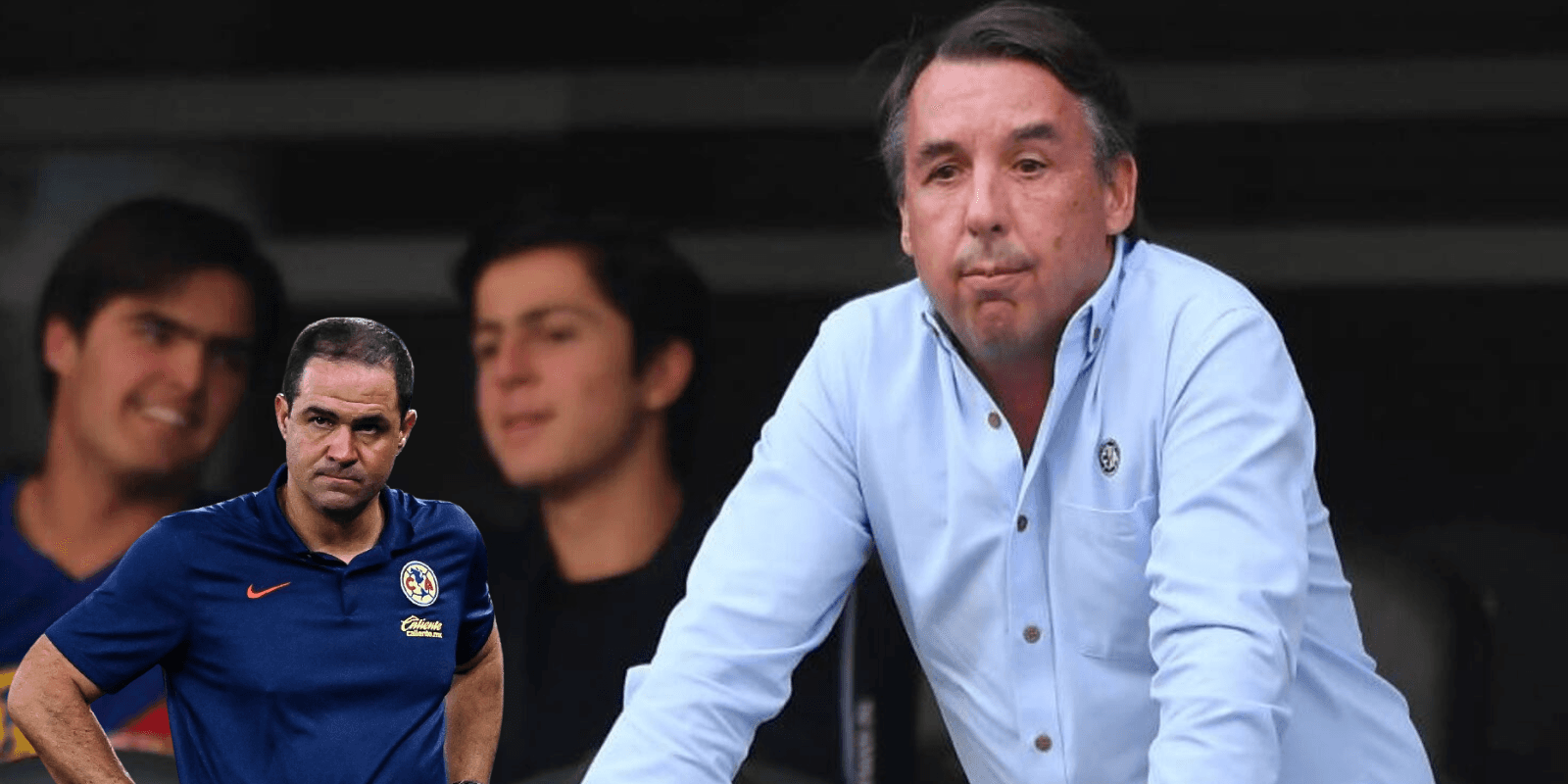 Emilio Azcárraga en su palco en el Estadio Azteca. Foto: Diario AS