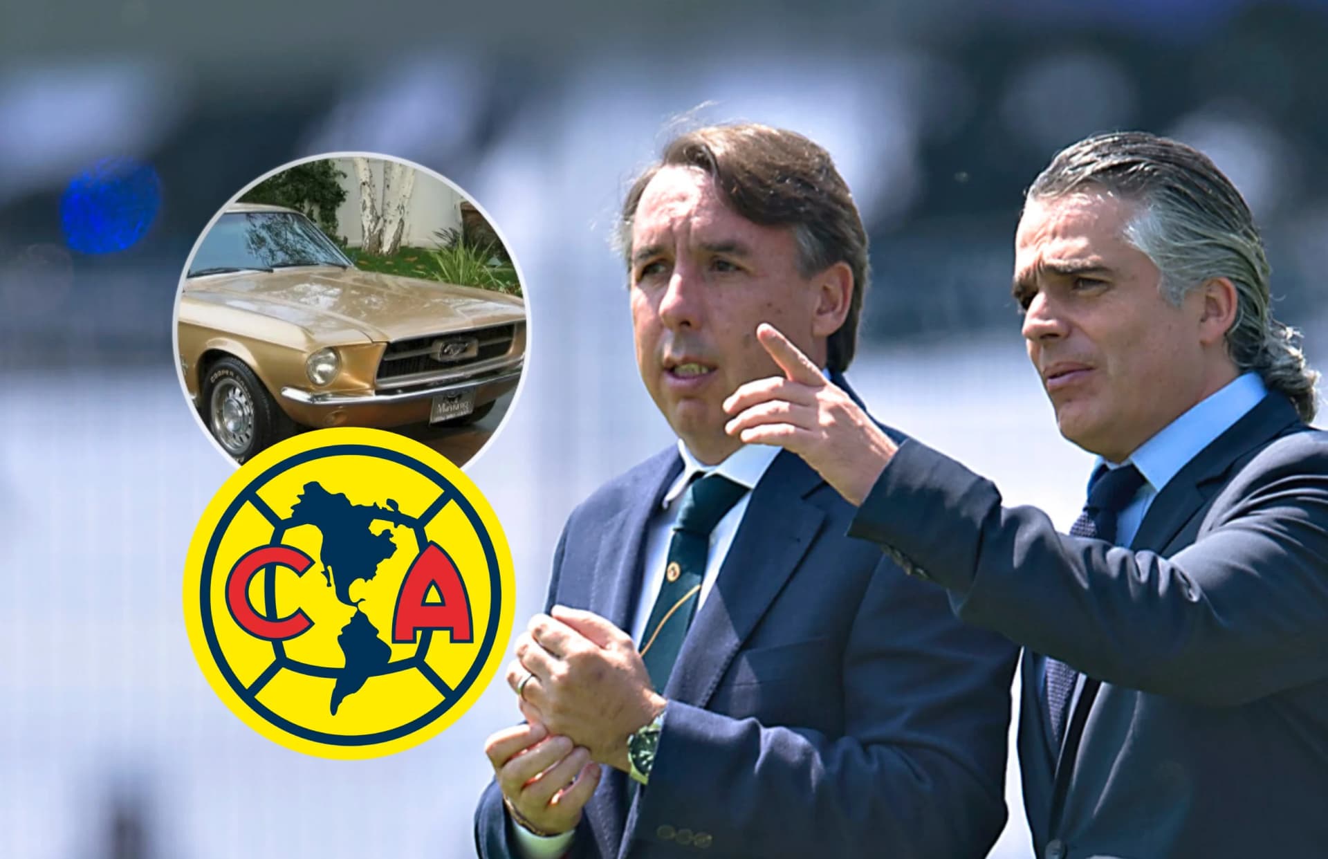 Emilio Azcárraga no quiso que terminara el mes sin ir a visitar a los jugadores de su club.