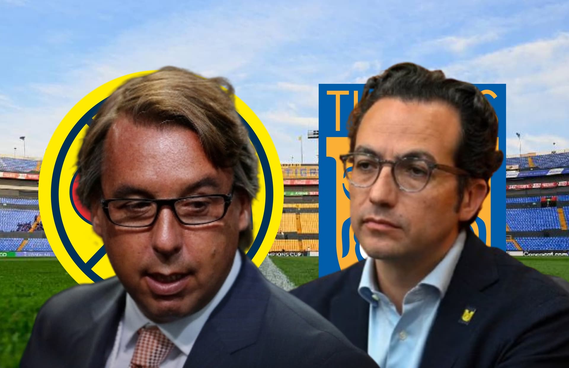 Emilio Azcárraga y Mauricio Culebro/Foto TV Azteca.