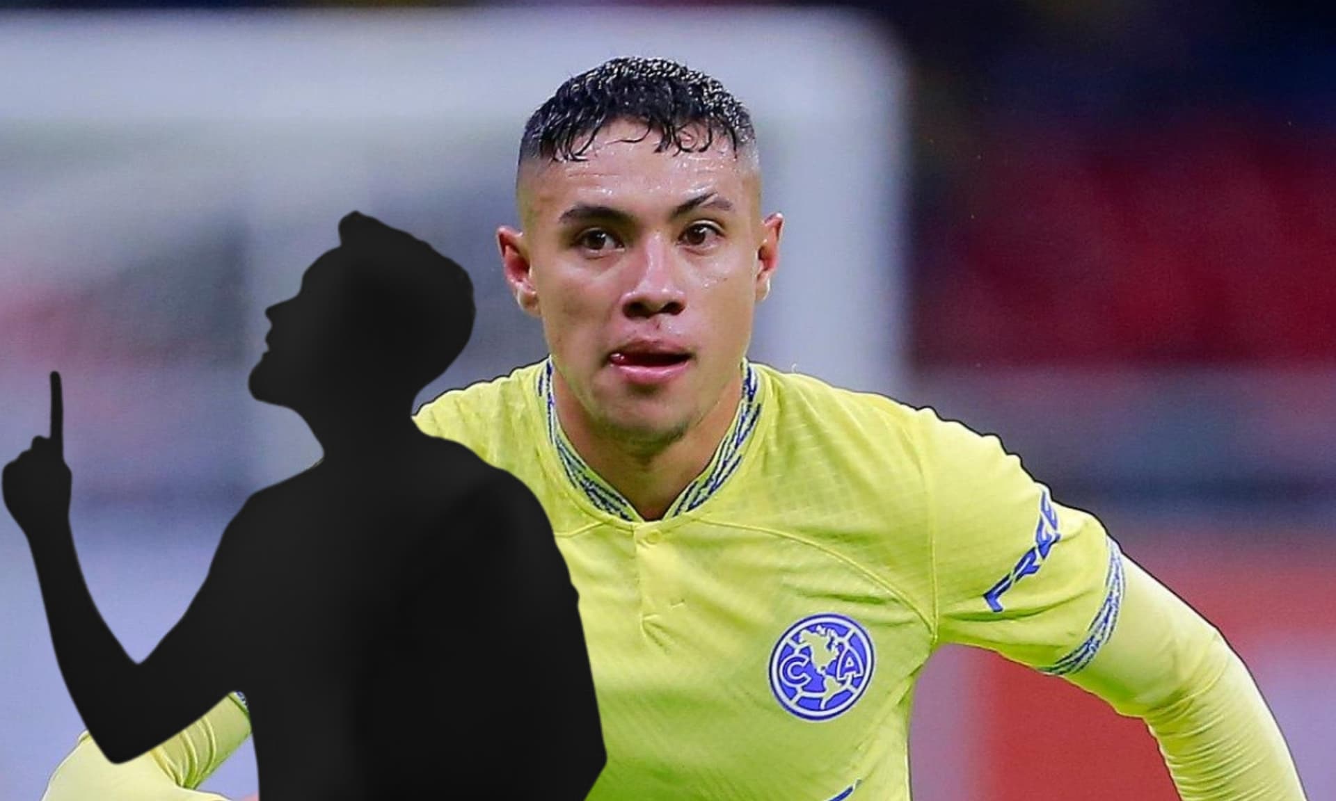 Emilio Lara espera la pelota en un partido de Club América (Fuente: Jam Media)