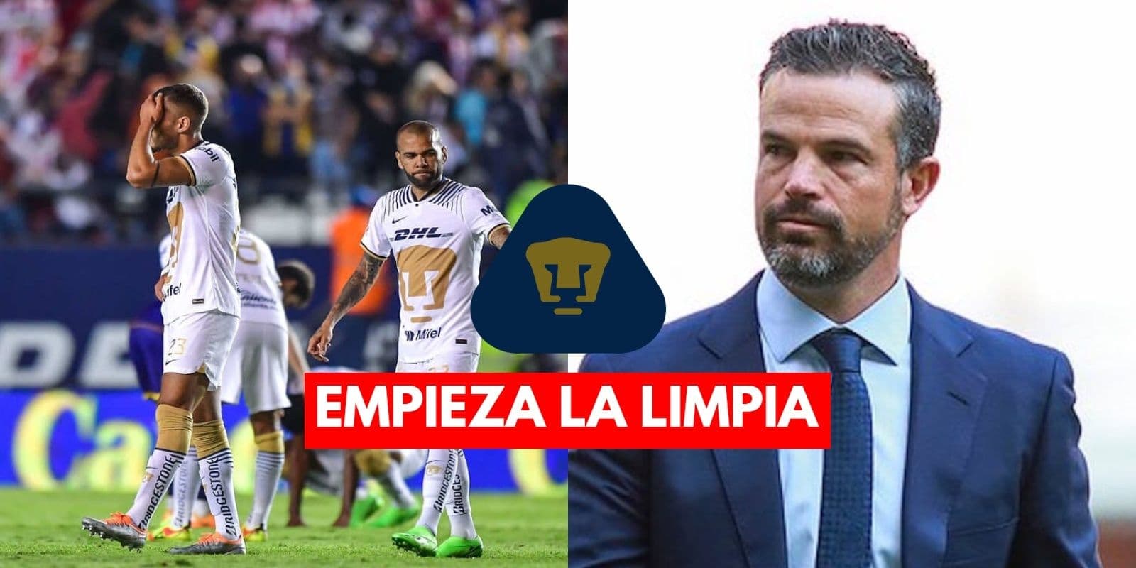 Empiezan las bajas en Pumas y poco a poco se van los becados de Andrés Lillini.