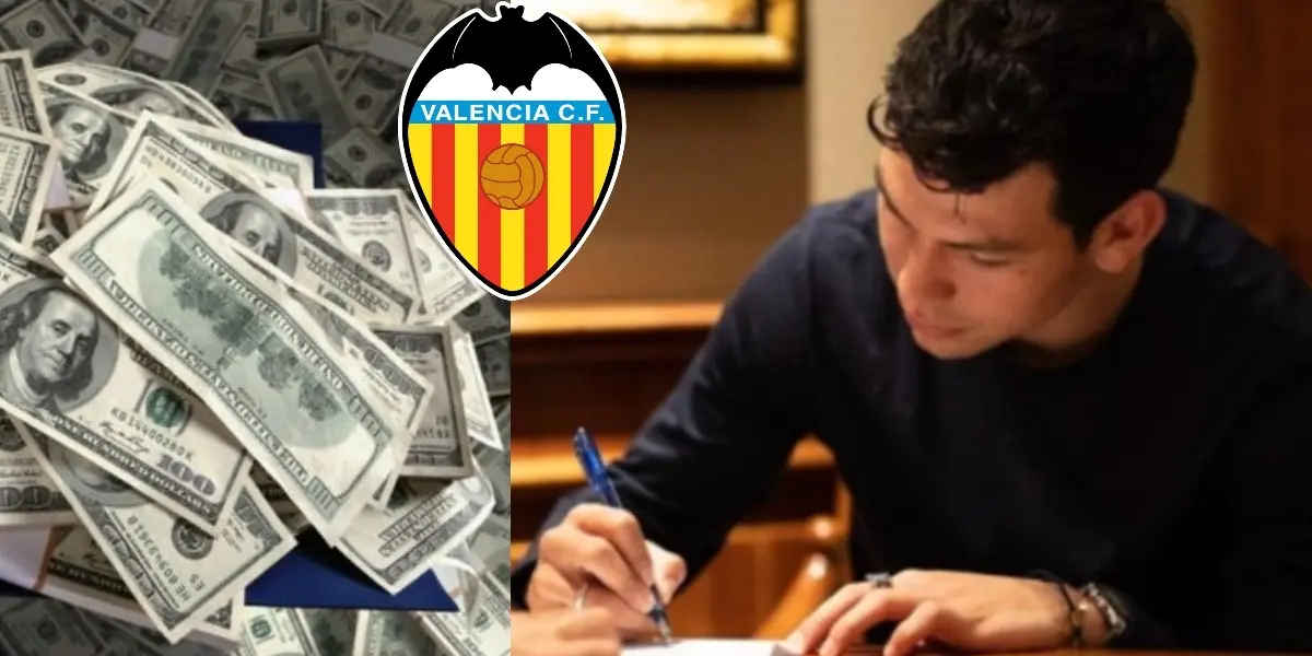 En España el nombre de Hirving Lozano suena para el Valencia CF; el salario que podrían ofrecerle al mexicano no se compara con los 4.5 millones de euros del Nápoli.