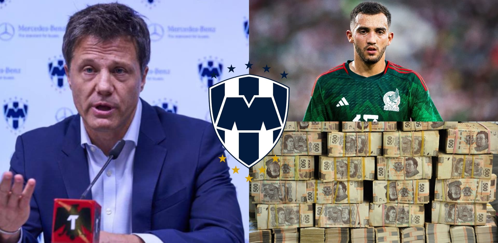 En la nueva directiva del Monterrey ven con buenos ojos al jugador mexicano