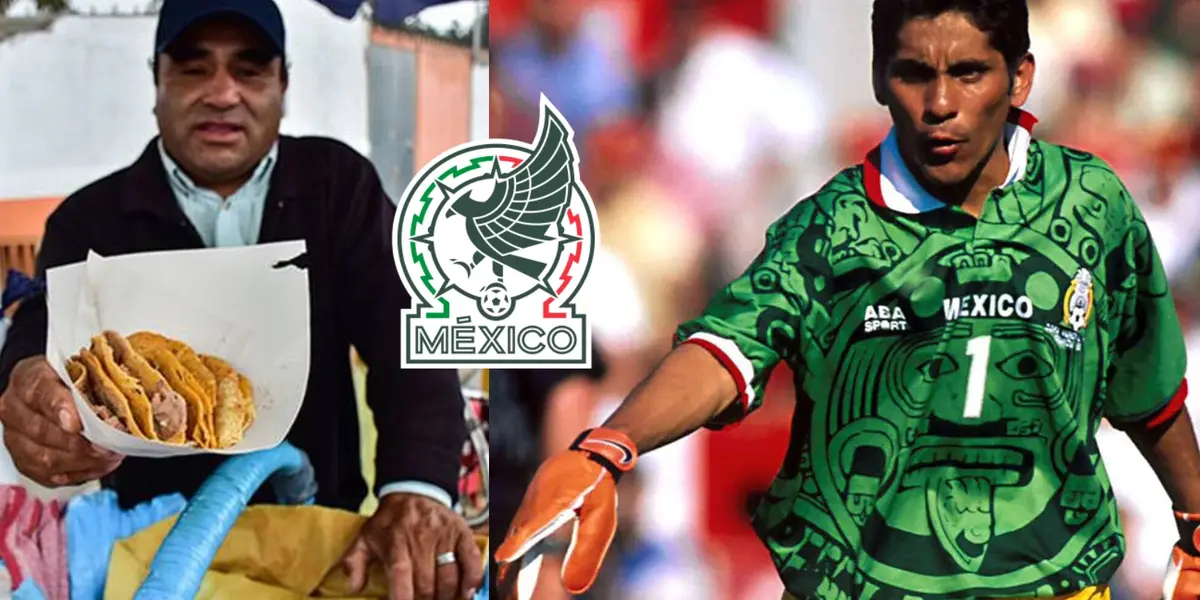 En la selección mexicana han pasado grandes porteros, otros no tanto, uno de ellos ahora vende tacos