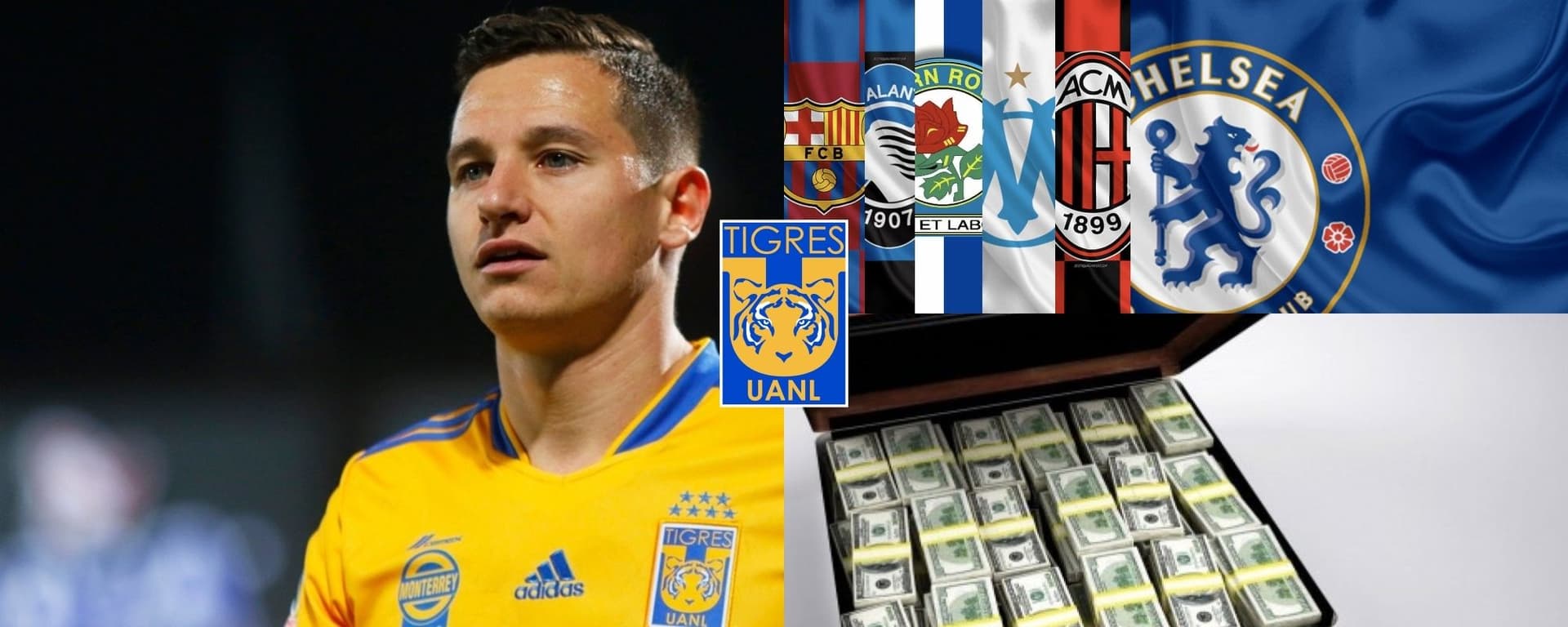 En los últimos seis meses hizo el triple de goles que Florian y llegaría por él a Tigres.