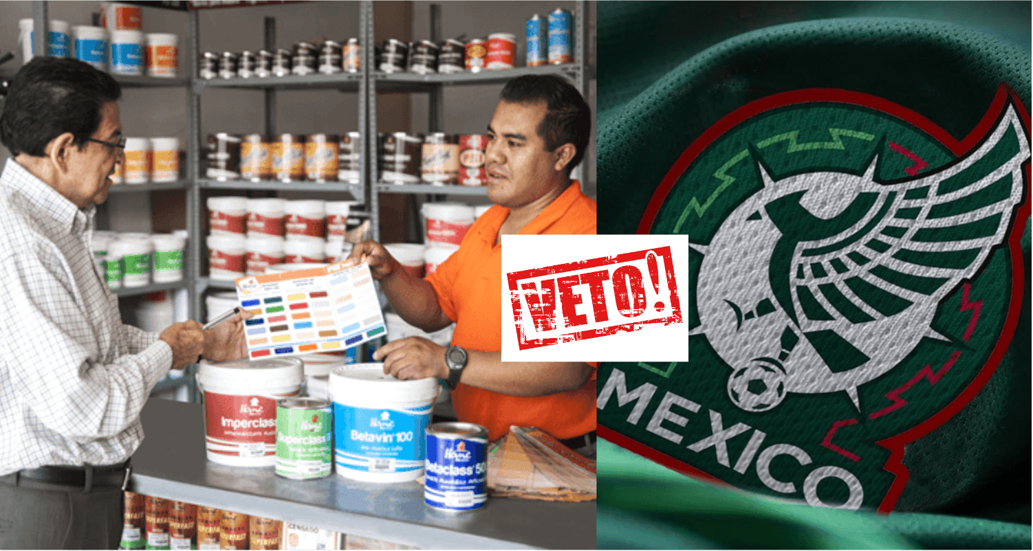 En su momento lo vetaron de la Selección Nacional de México. Ganaba 3 millones de dólares, ahora se dedica a vender pinturas.