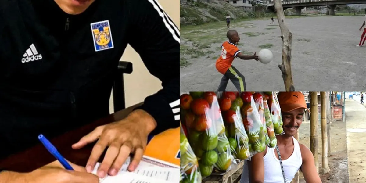En su momento tenía un salario de 20 millones de pesos por temporada, ahora juega con recolectores de fruta.