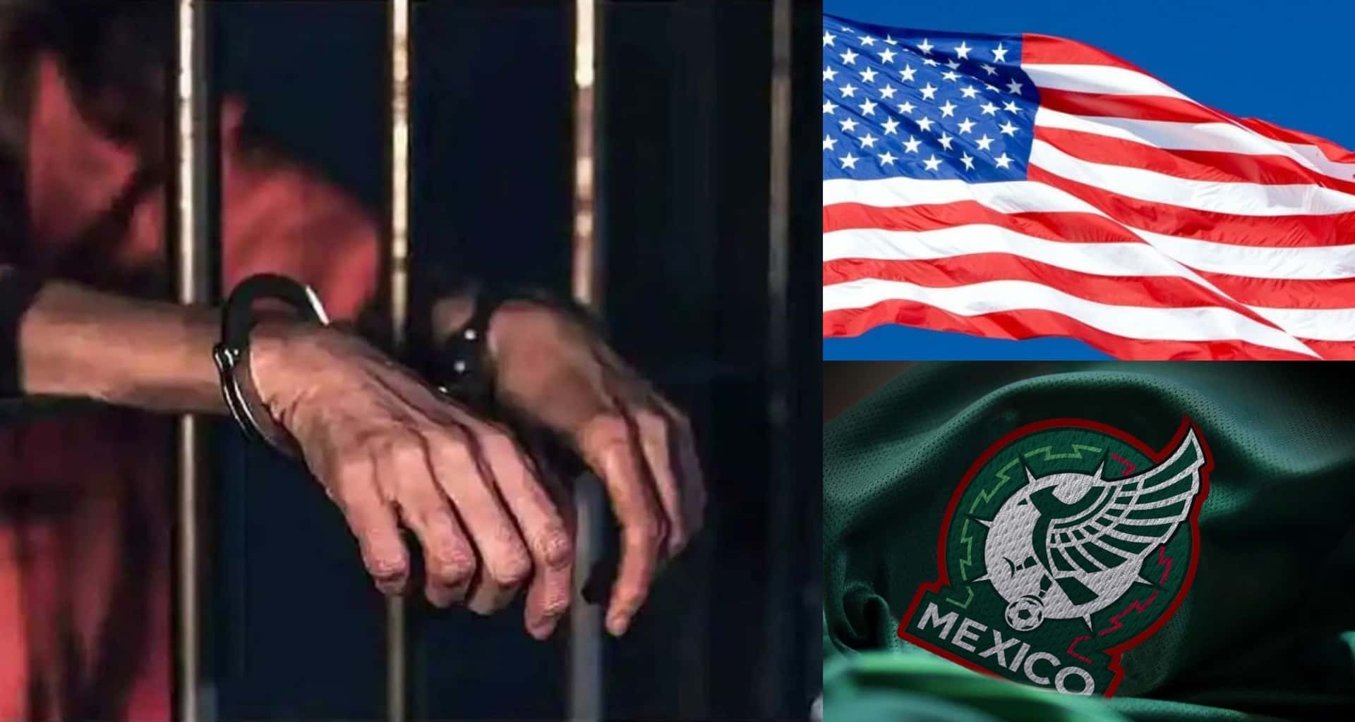 En su momento tuvo un paso en el seleccionado mexicano pero ahora está detenido en los Estados Unidos.