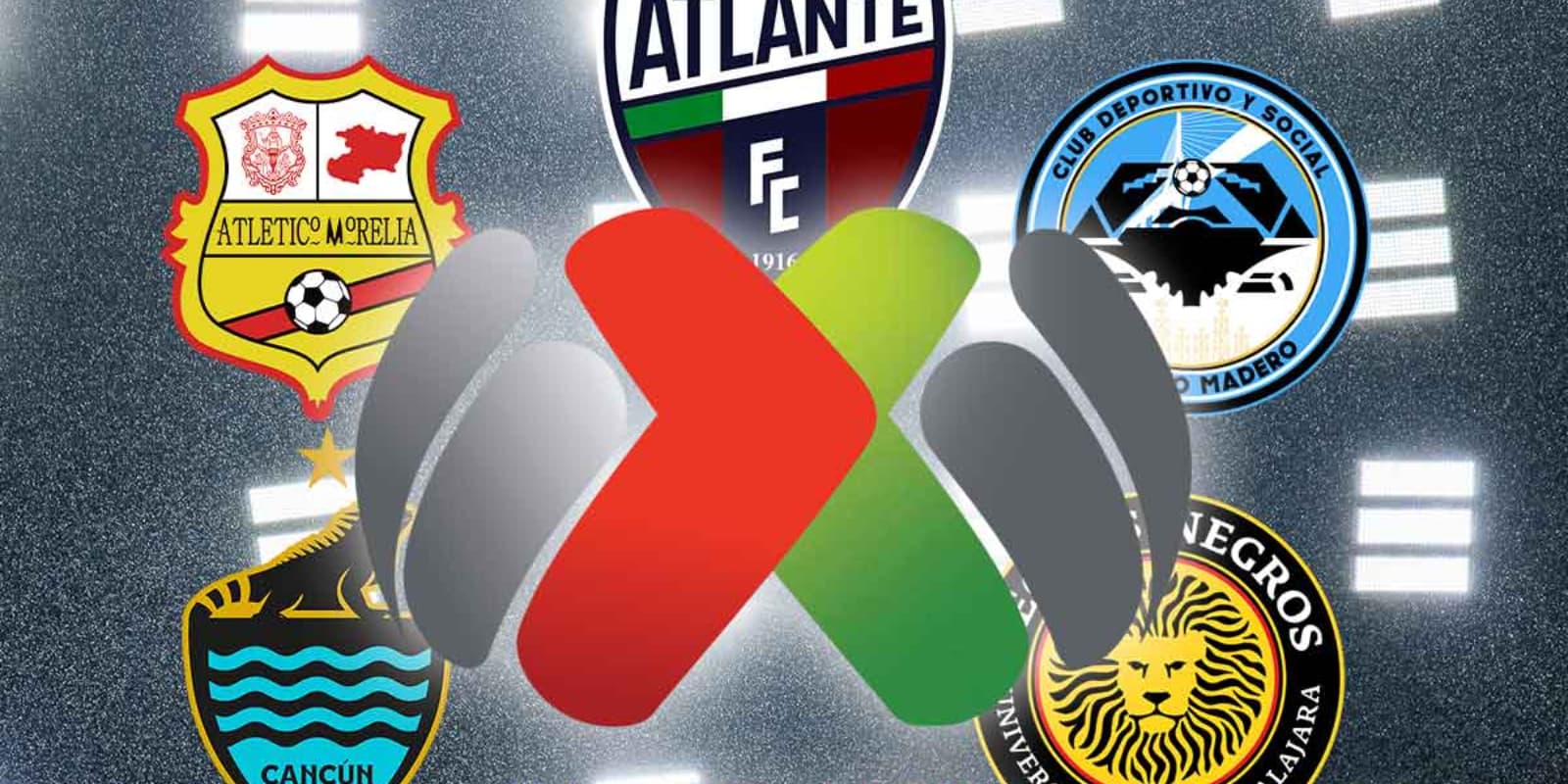 Equipos de la Liga de Expansión junto al logo de la Liga MX / FOTO FUTBOL TOTAL