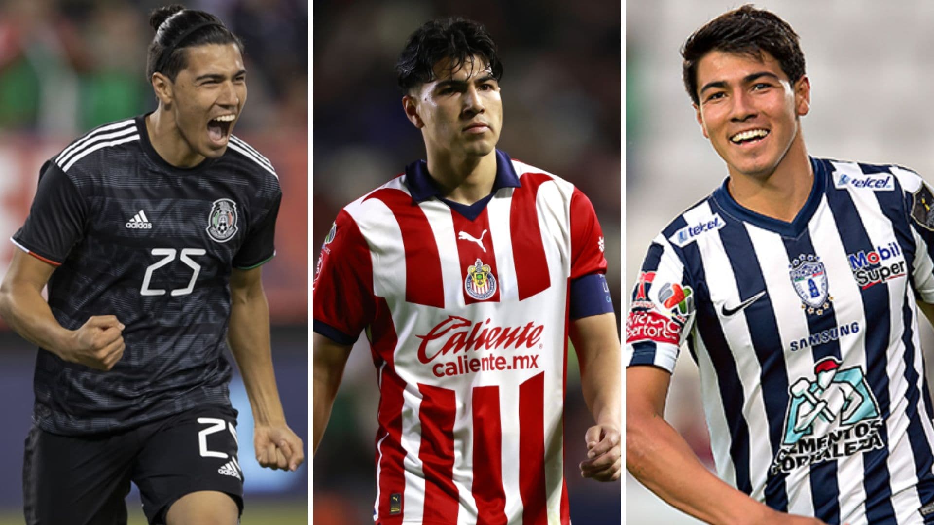 Érick Gutierrez y su paso por los diferentes equipos en México y Europa (Foto: Mexsport)