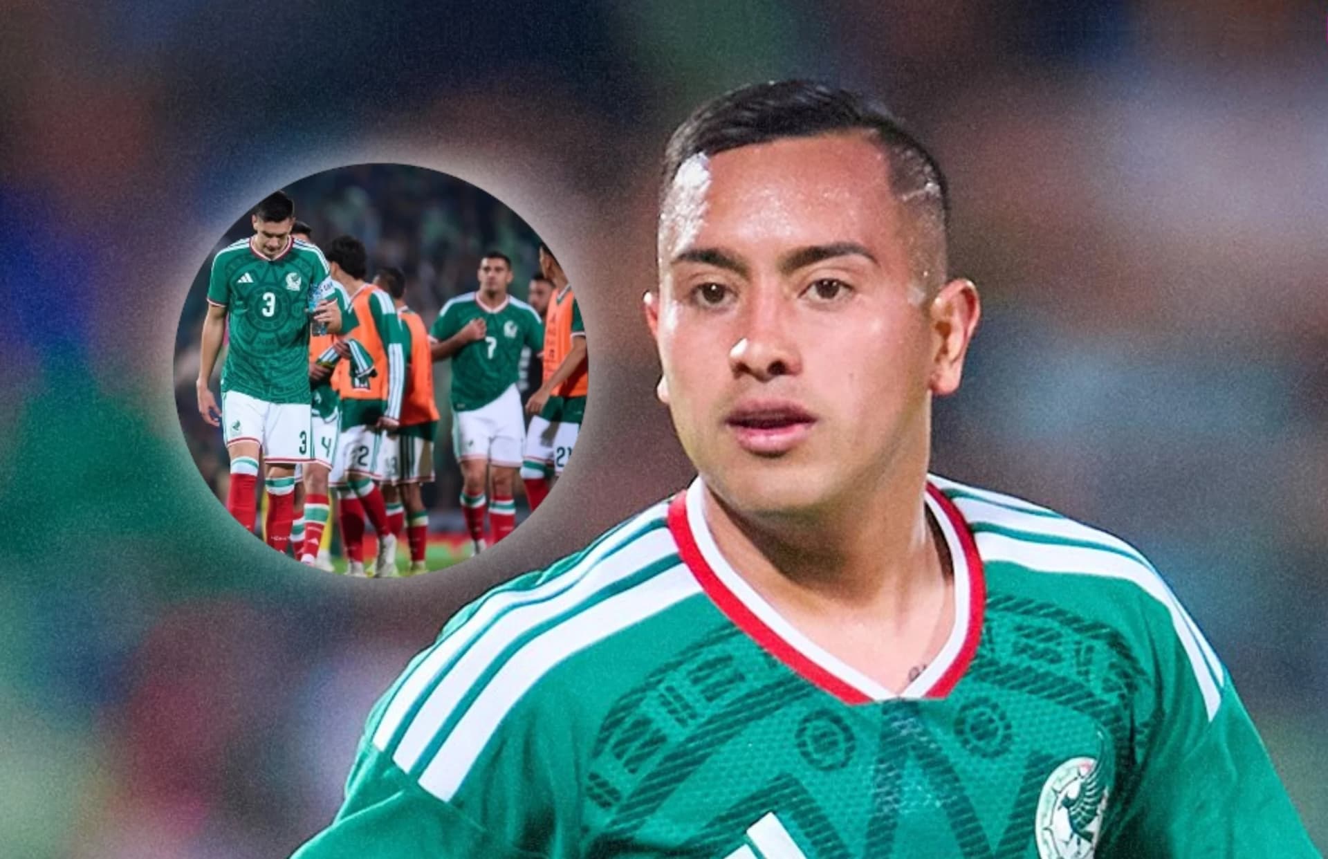 Erick Sánchez dio la cara tras la dura derrota y lamentó que la selección fuera abucheada/ Foto MexSport.