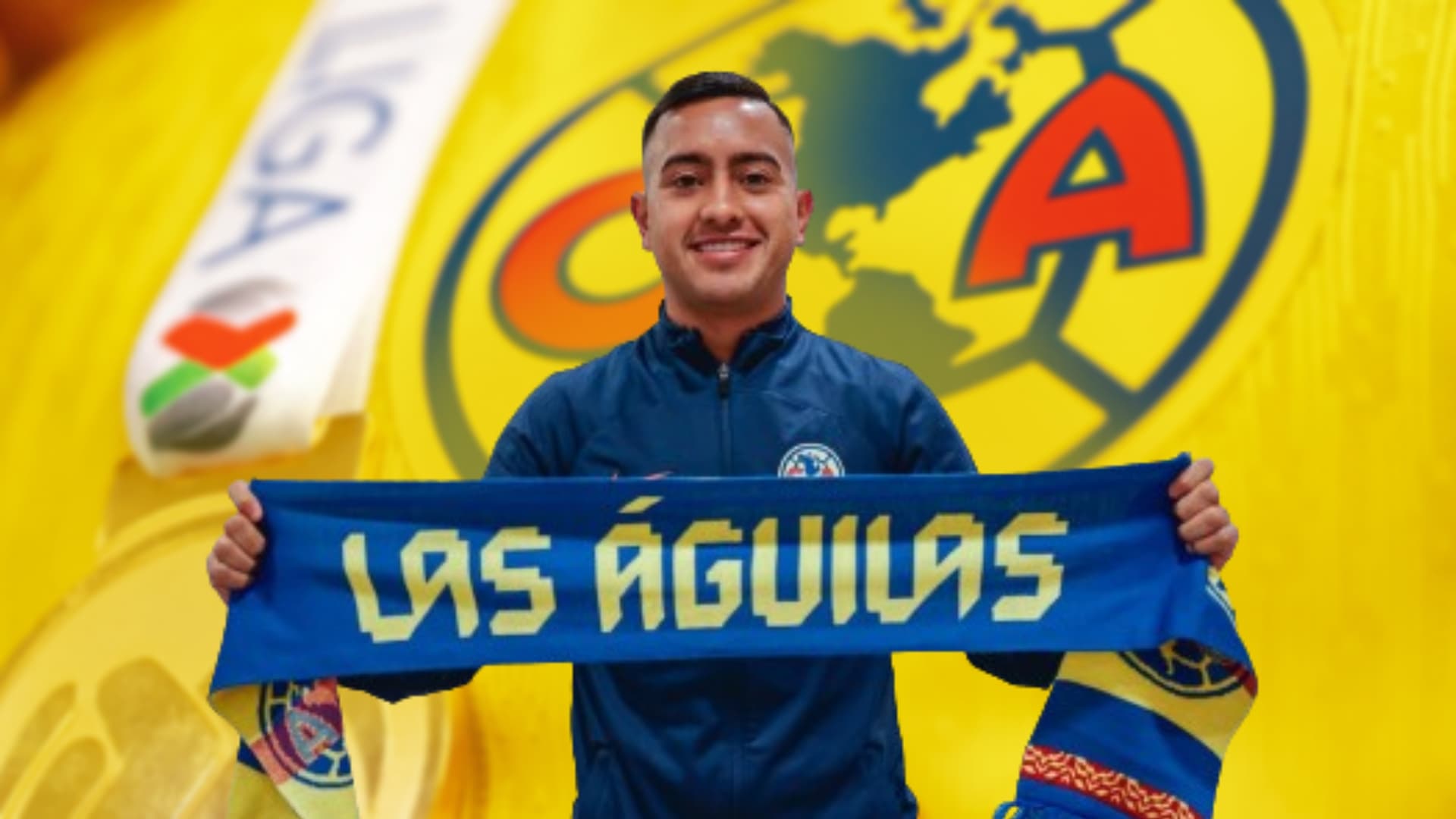 Erick Sánchez durante su presentación con el América (Fuente: IG del Club América)