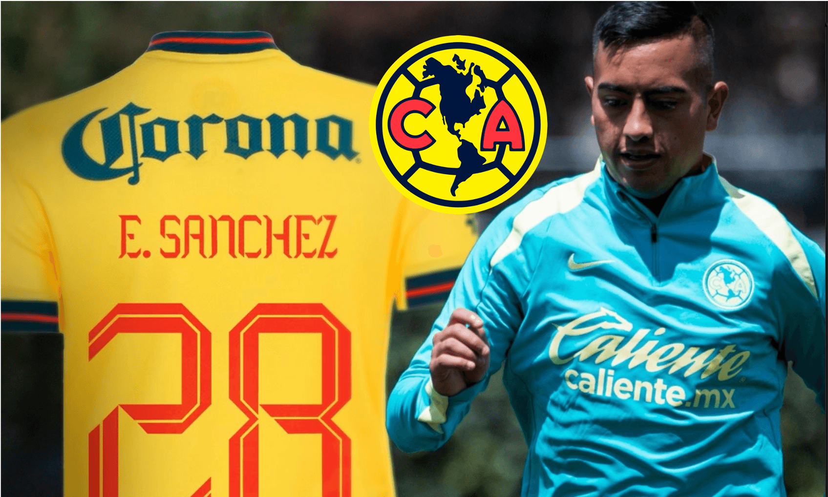 Erick Sánchez entrena con el club América (Fuente: Mundo Águila)