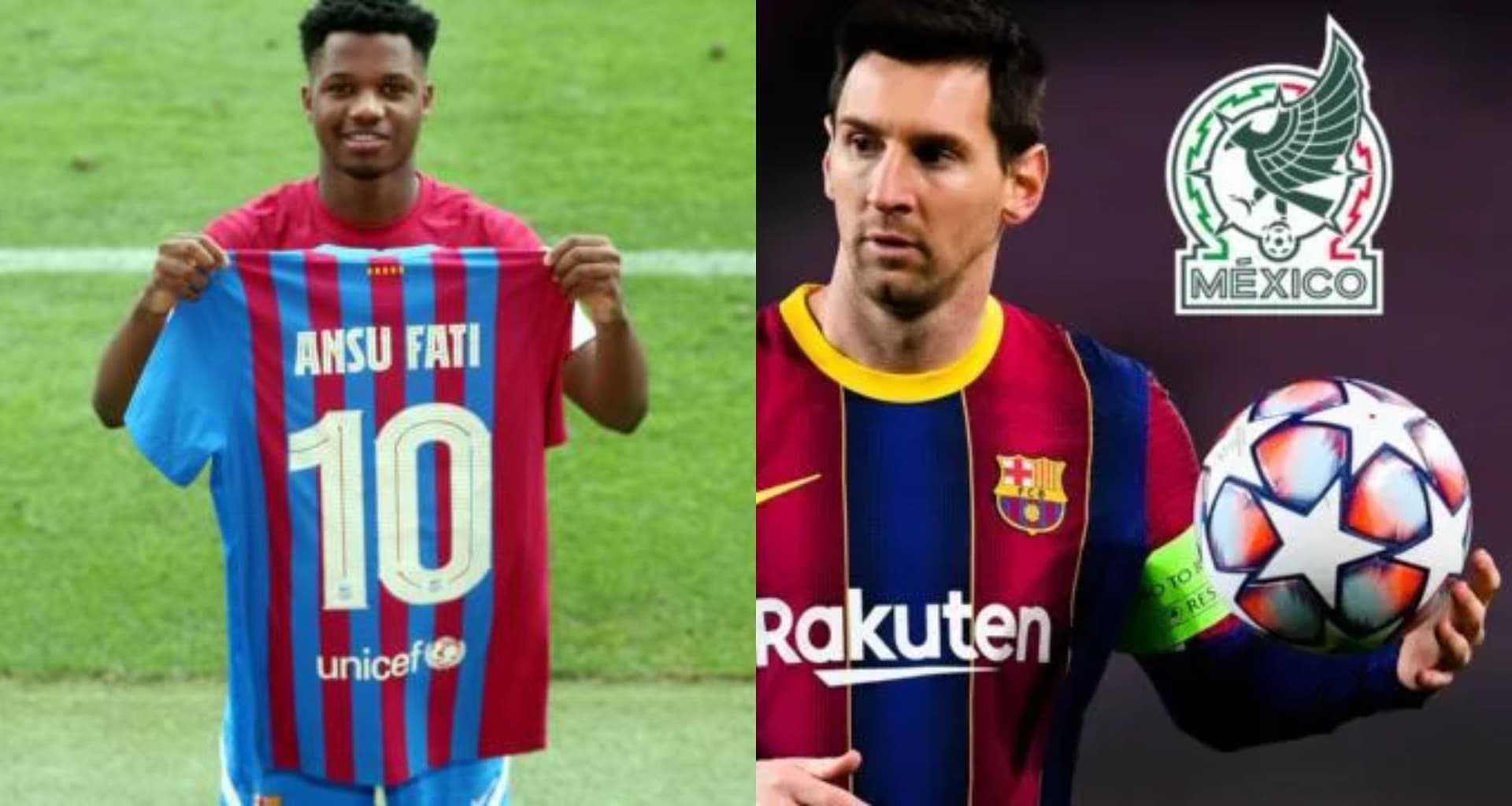 Es mexicano, firmó por el FC Barcelona y le da el sí al seleccionado mexicano para empezar el proyecto para el 2026.