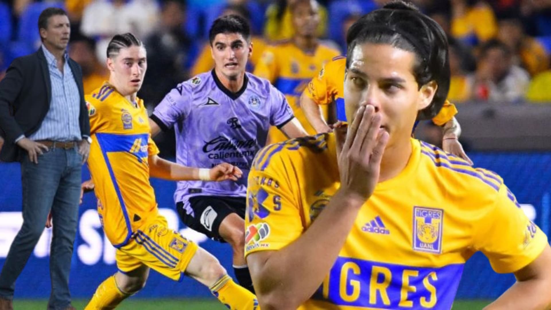 Es promesa de Tigres, no había tenido minutos, impresionó a Robert Dante Siboldi en el último partido y ahora le quitaría el puesto a Lainez