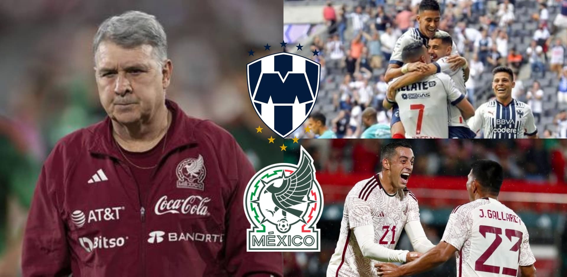 Es uno de los mejores jugadores de Rayados pero no rinde con la Selección