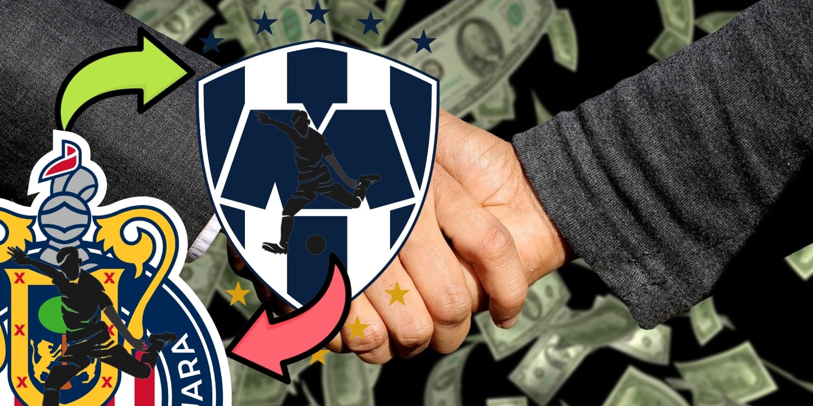 Escudo de Chivas y Rayados / FOTO Wikipedia