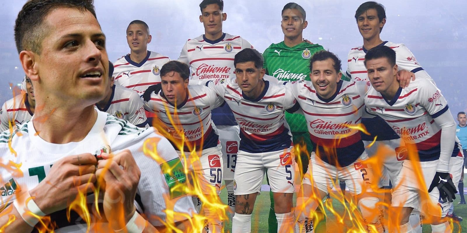 Eso dolió, en Chivas no saben si Chicharito es la pieza que les faltaba.