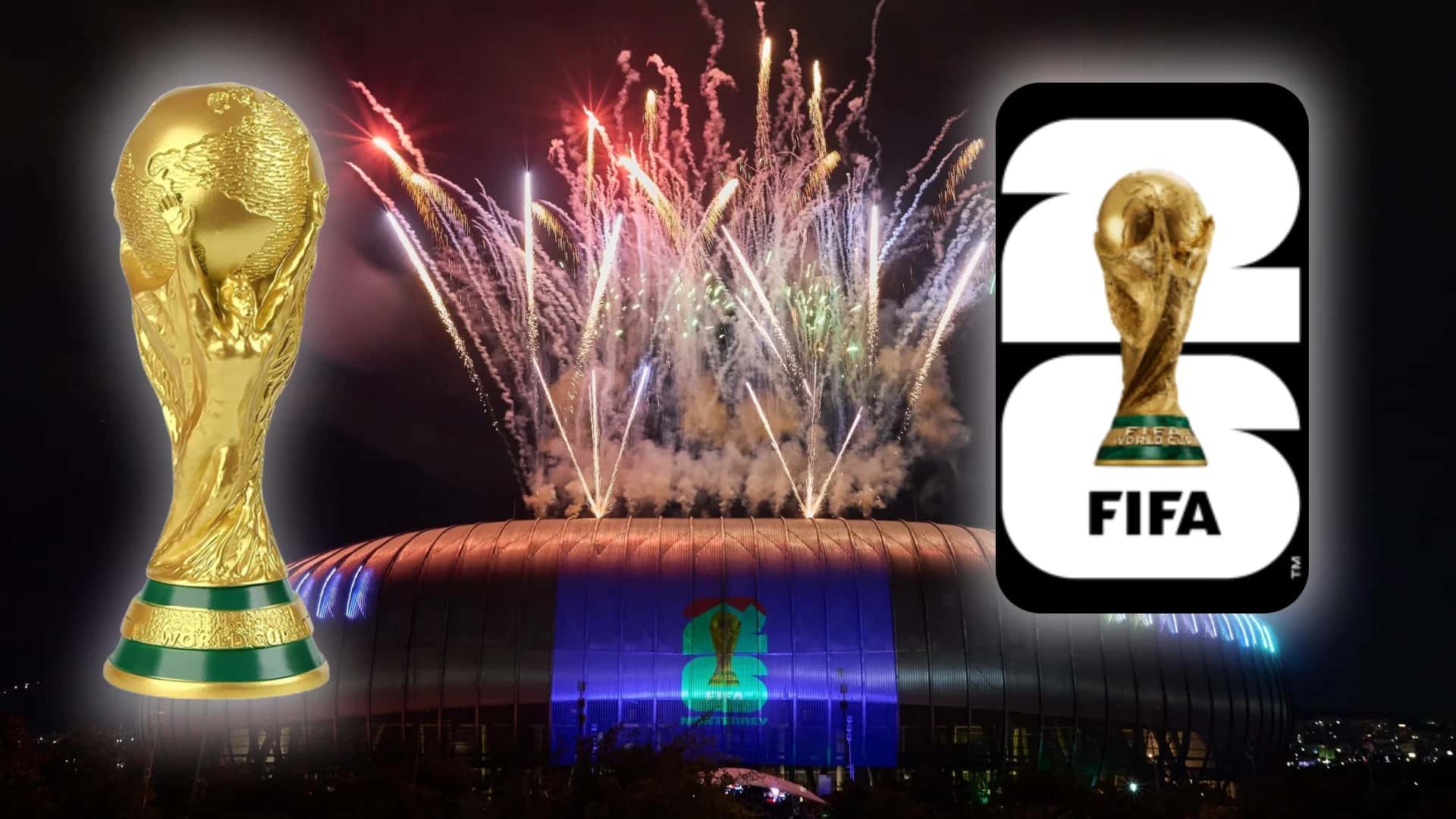 Estadio BBVA durante la presentación como sede del Mundial 2026
