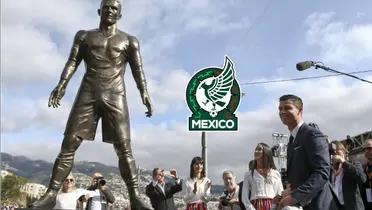 Estatua de Cristiano Ronaldo vista por Cristiano Ronaldo / Eurosports 