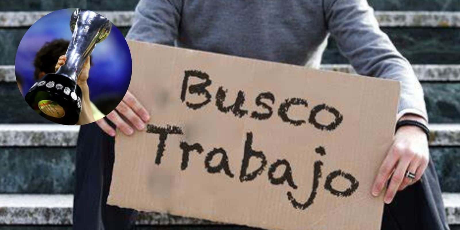 Este futbolista fue una estrella, pero ahora está desempleado