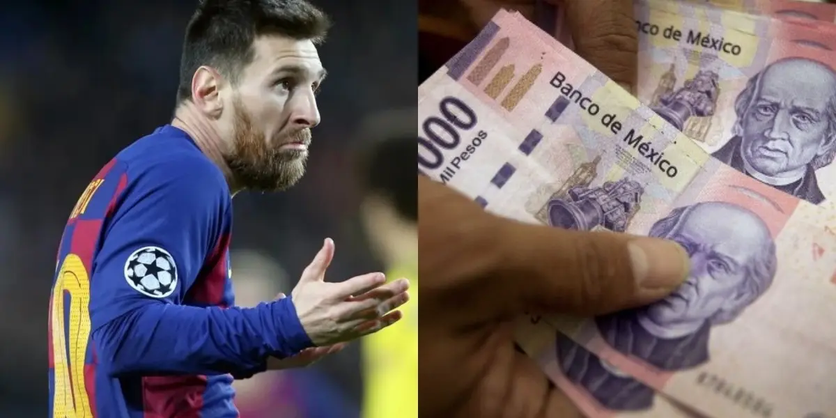 Este jugador mexicano llegó a jugar contra Lionel Messi y ahora gana 10 mil pesos en su trabajo.