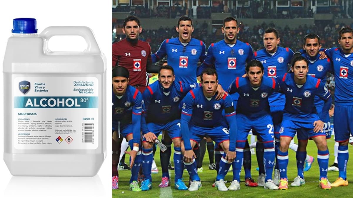 Este jugador que llegó como gran figura a Cruz Azul con un salario de 3 millones de dólares, ahora vende desinfectante por 20 dólares.
