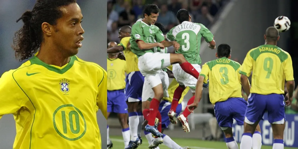 Este jugador trabajó cargando bolsas para ayudar a su familia, pero llegó a enfrentar a Ronaldinho jugando con el Tri.
