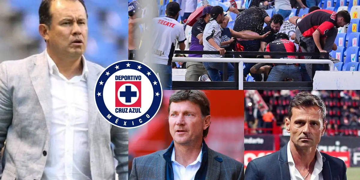 Estuvo durante la pelea entre aficionados de Querétaro y Atlas y ahora apunta a ser el nuevo entrenador de Cruz Azul