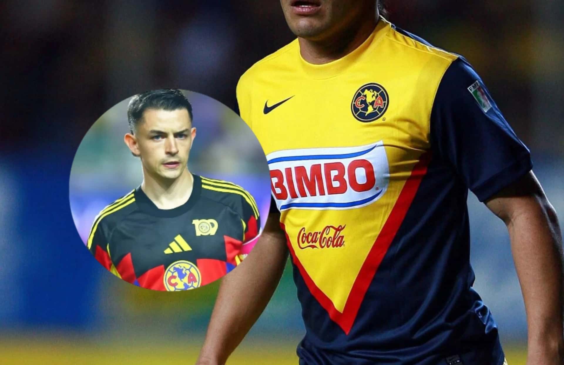 Ex jugador del América y Álvaro Fidalgo/Foto MexSport.