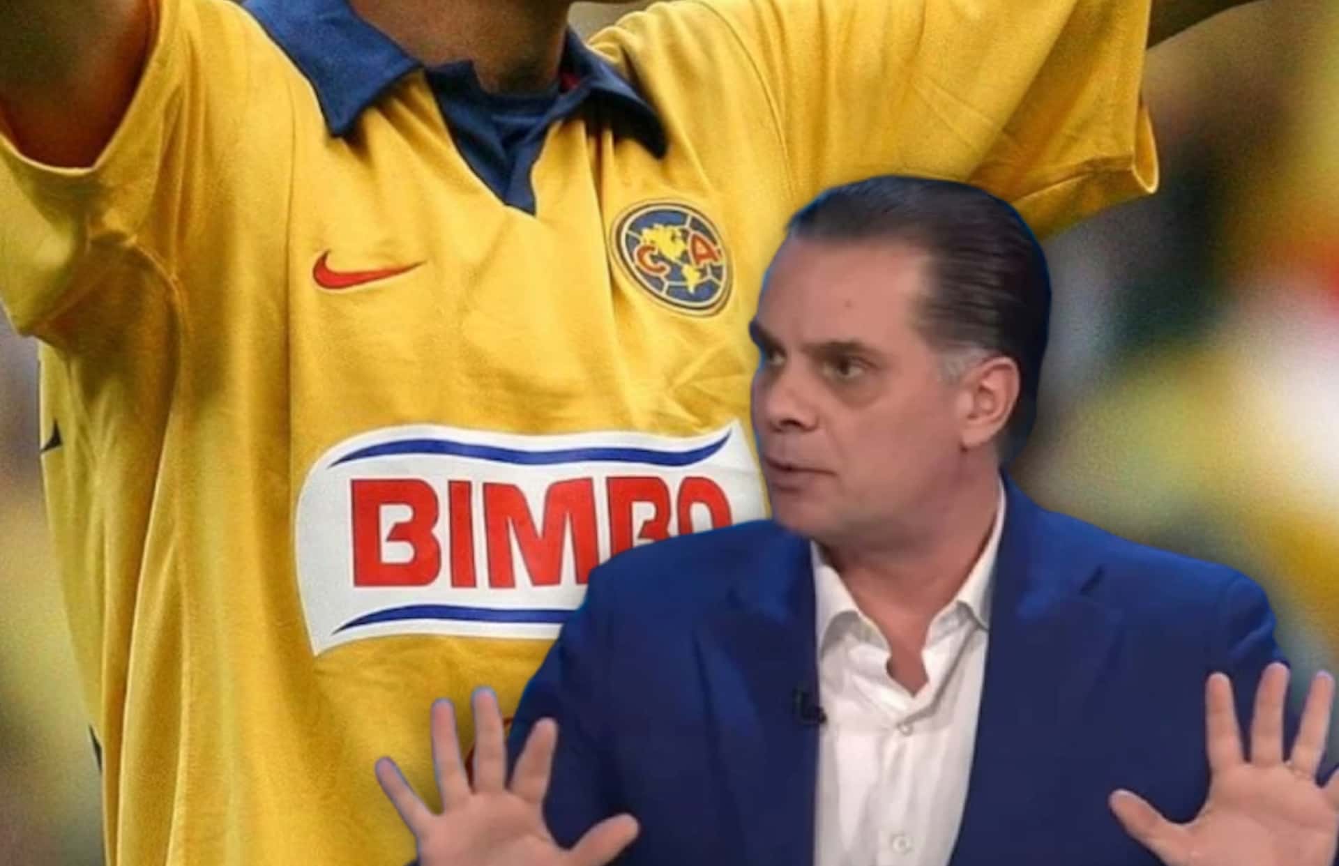 Ex jugador del América y Christian Martinoli/Foto Infobae.