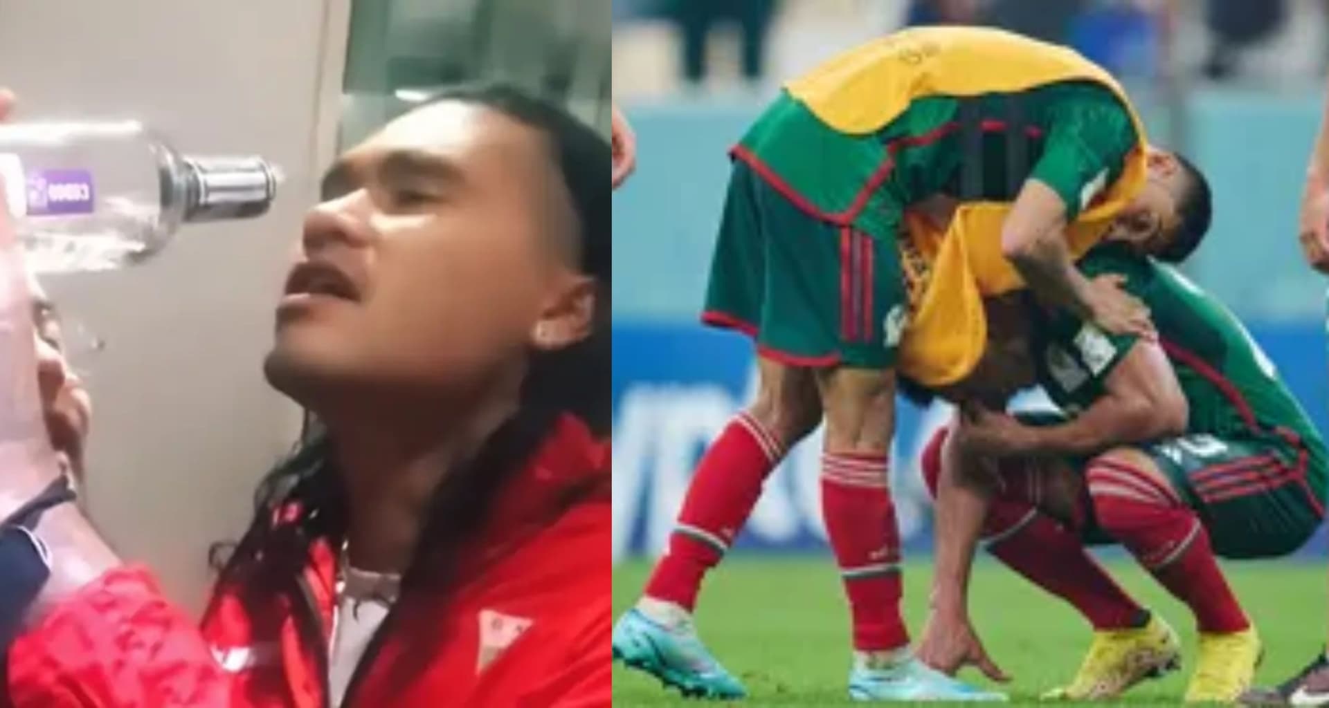 Exhiben que llegó en malas condiciones, así se presentaba a las prácticas del seleccionado mexicano.