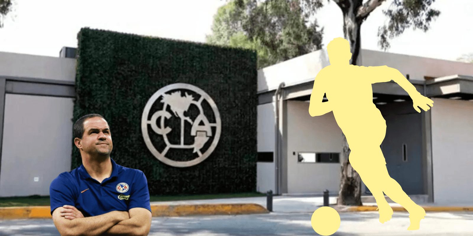 Exterior de las instalaciones del Club América. Foto: En Coapa