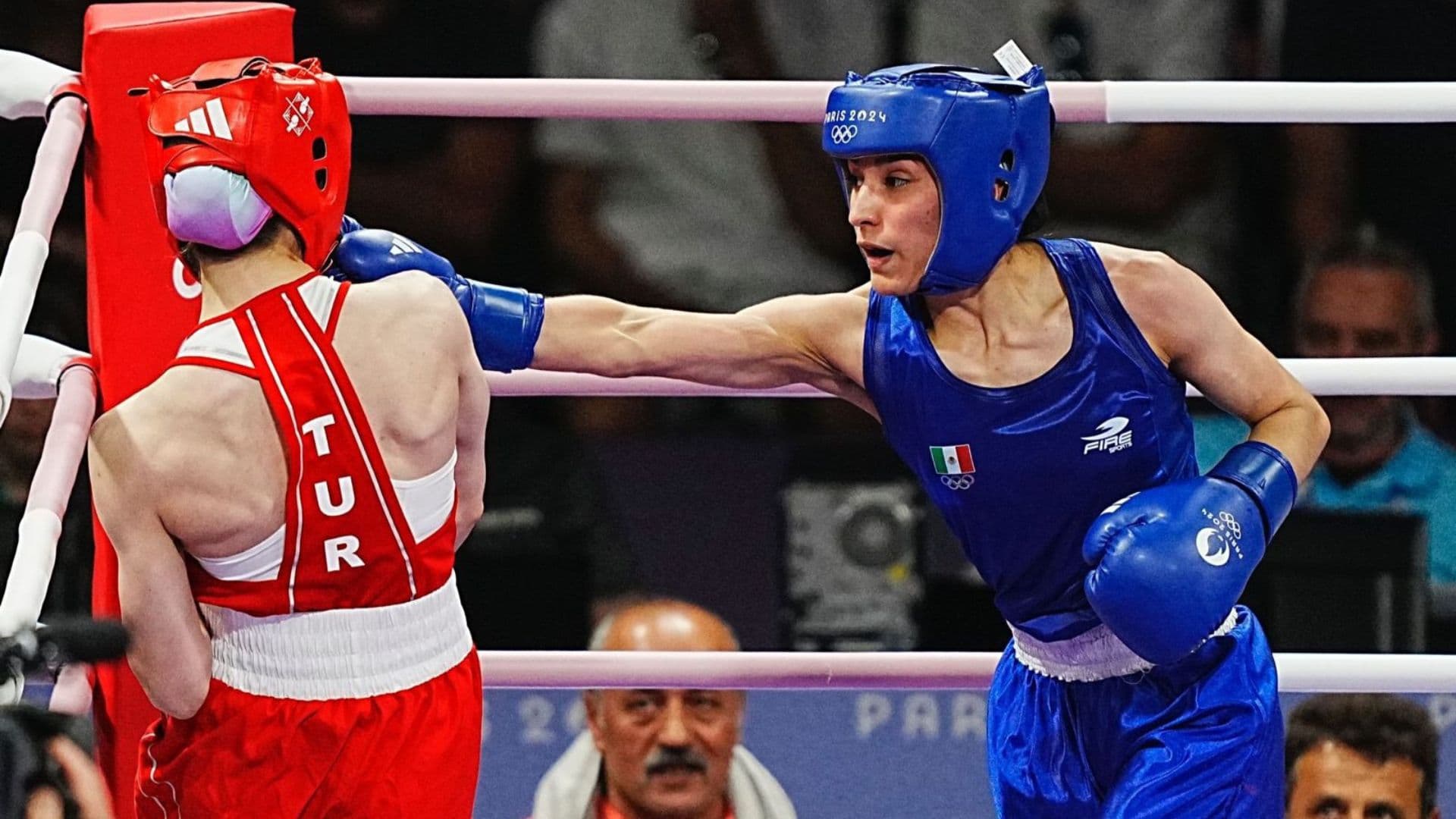 Fátima Herrera, eliminada en los octavos de final. (Foto: Comité Olímpico Mexicano)