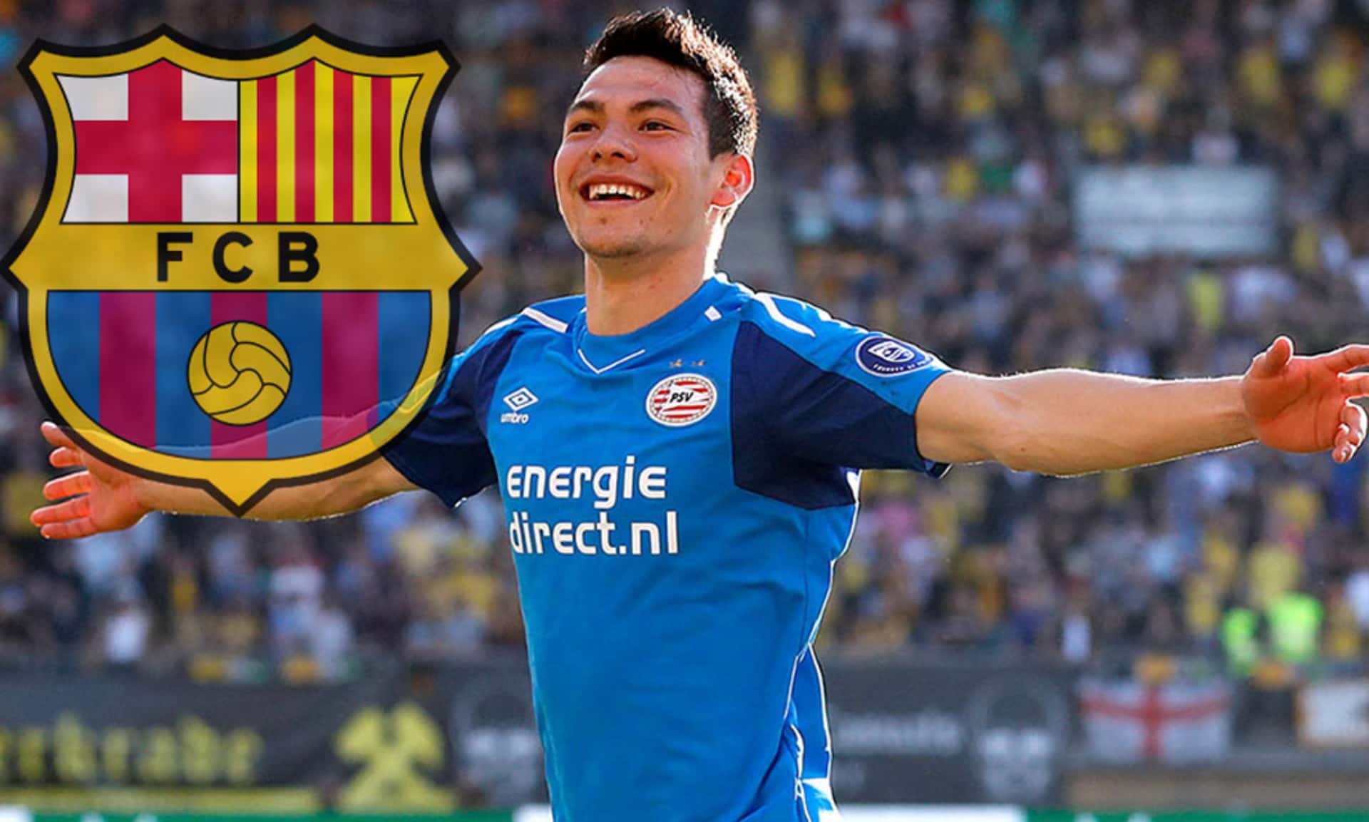 FC Barcelona a Hirving Lozano. FOTO: Fútbol Total