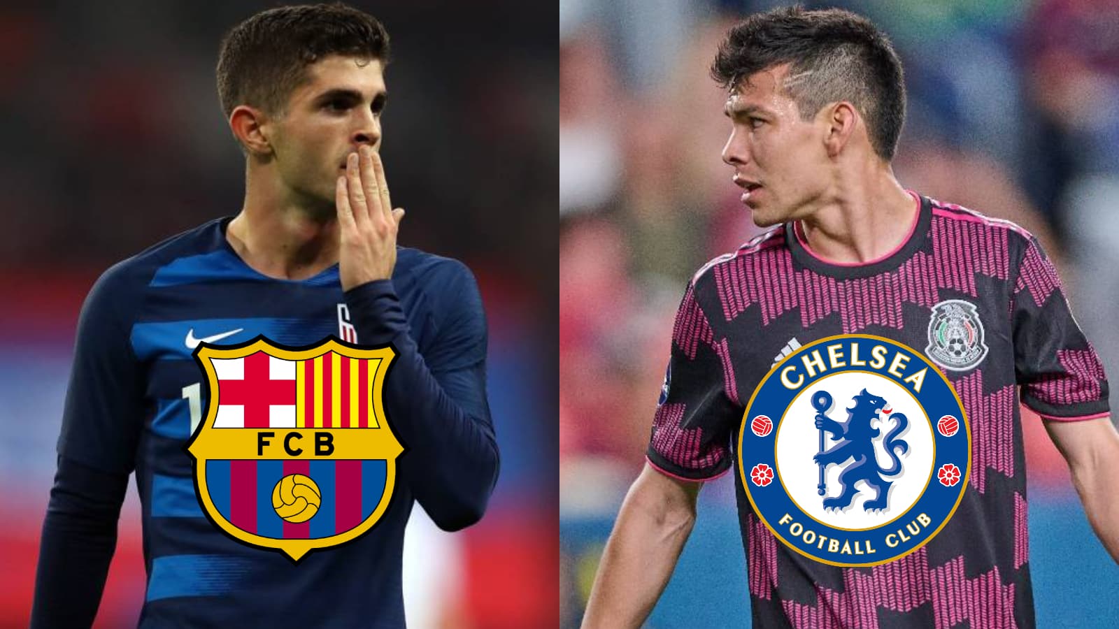 FC Barcelona estaría tras los pasos de Christian Pulisic, delantero de Chelsea quien se quedaría sin extremo derecho ¿Tiene posibilidades Hirving Lozano?