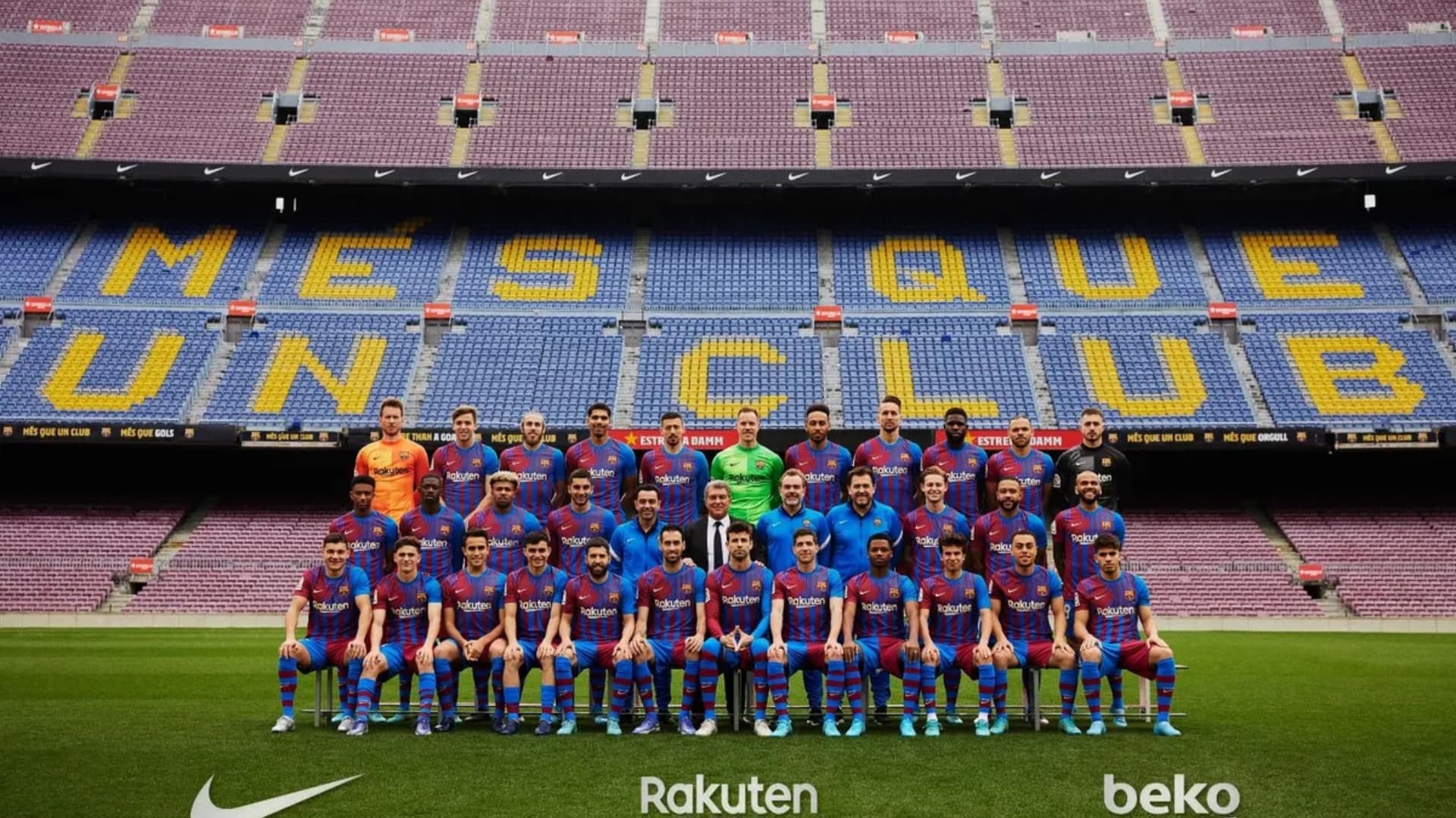 FC Barcelona jugadores (Foto: FC Barcelona).