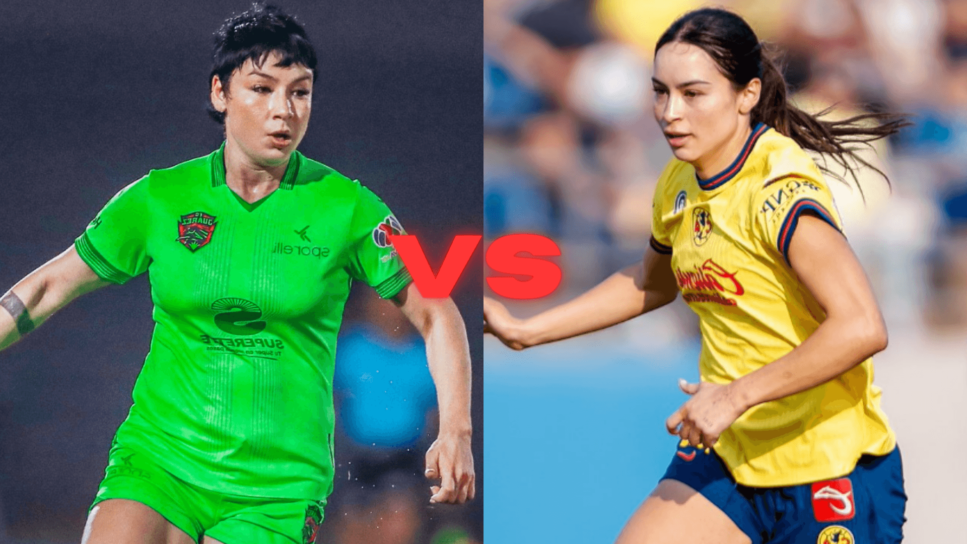 FC Juárez Femenil vs América Femenil | Fotos: @FemenilFcJuarez y @AmericaFemenil