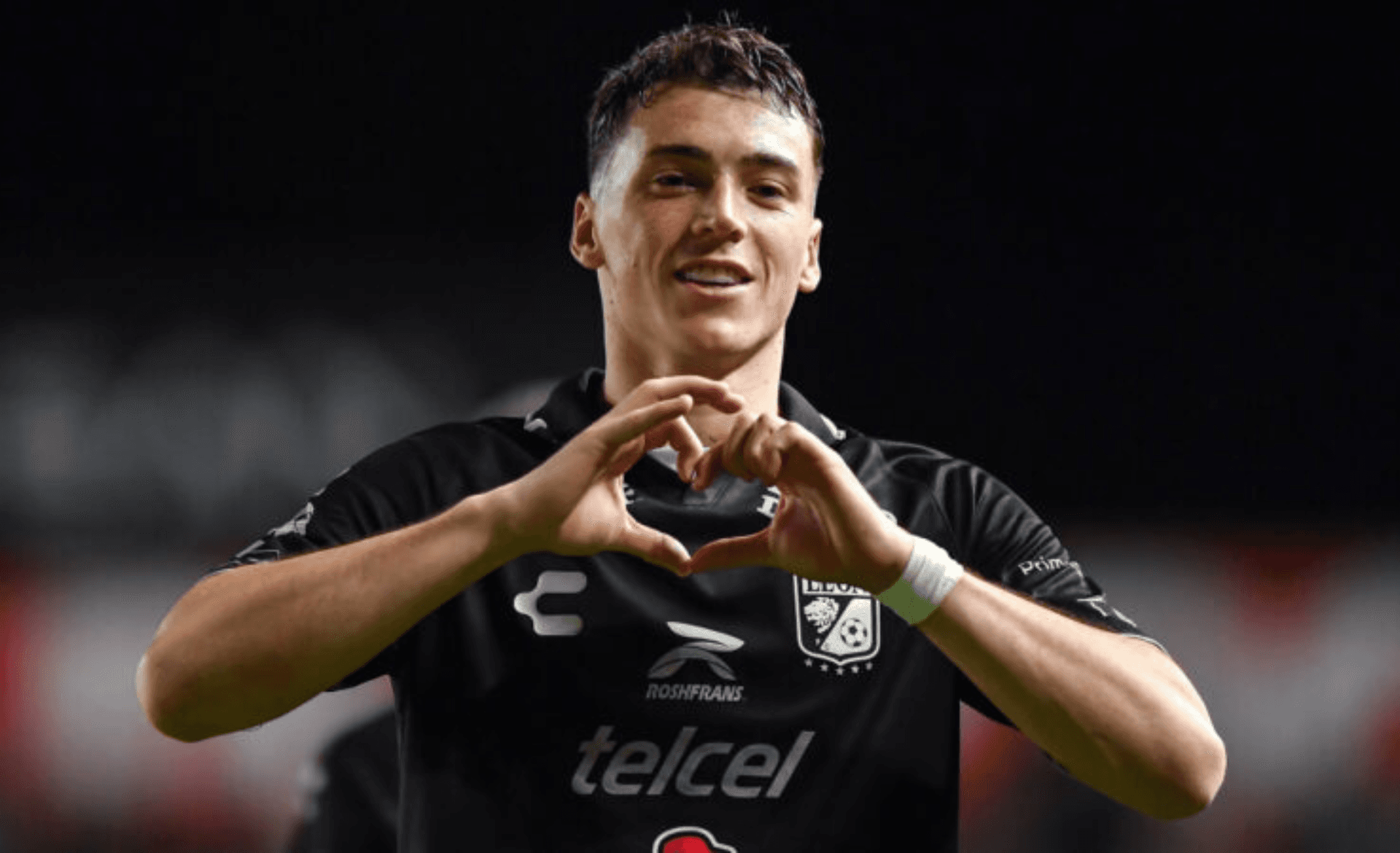 Federico Viñas festeja con su club, León en México (Fuente: Mexsports)