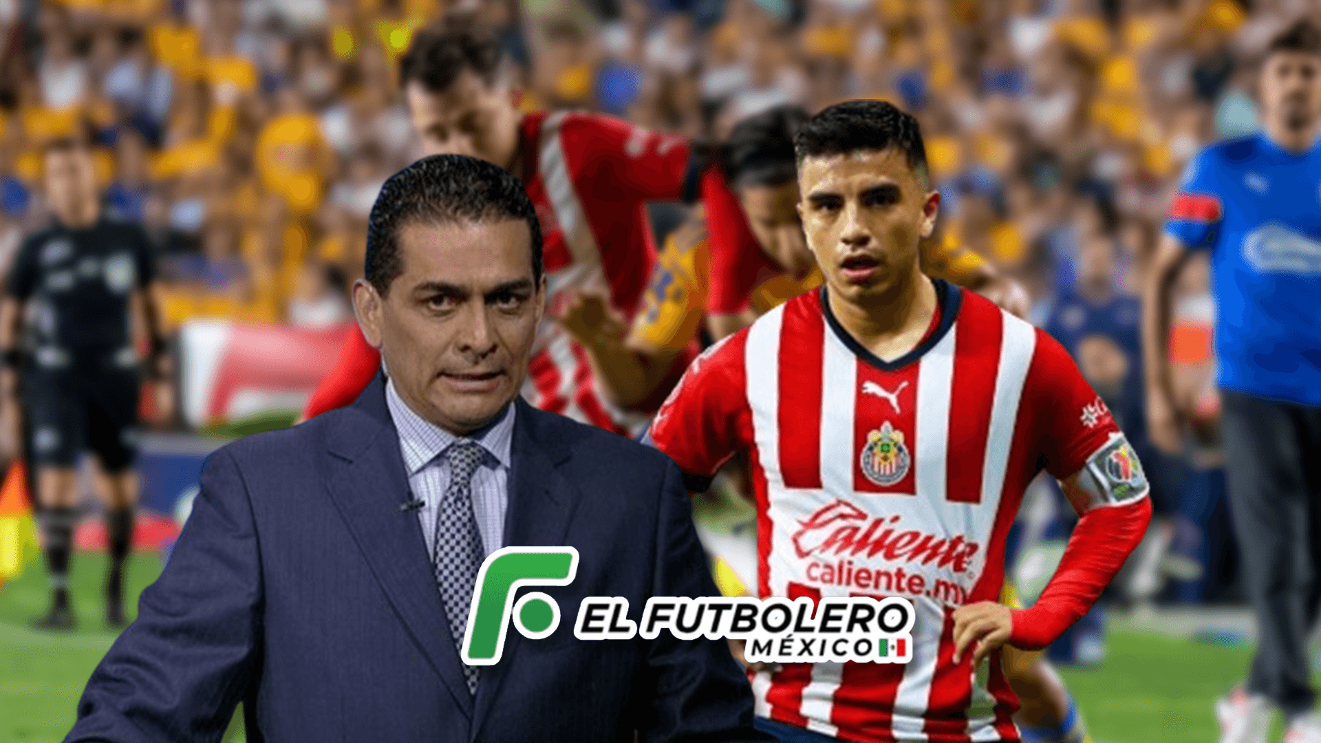 Felipe Ramos Rizo reaccionó a jugada polémica que debió ser a favor de Chivas (Foto: Especial)