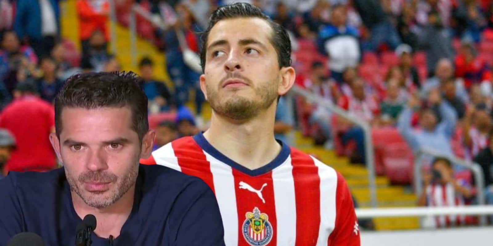 Fernando Gago en rueda de prensa y al lado Alan Mozo / FOTO X