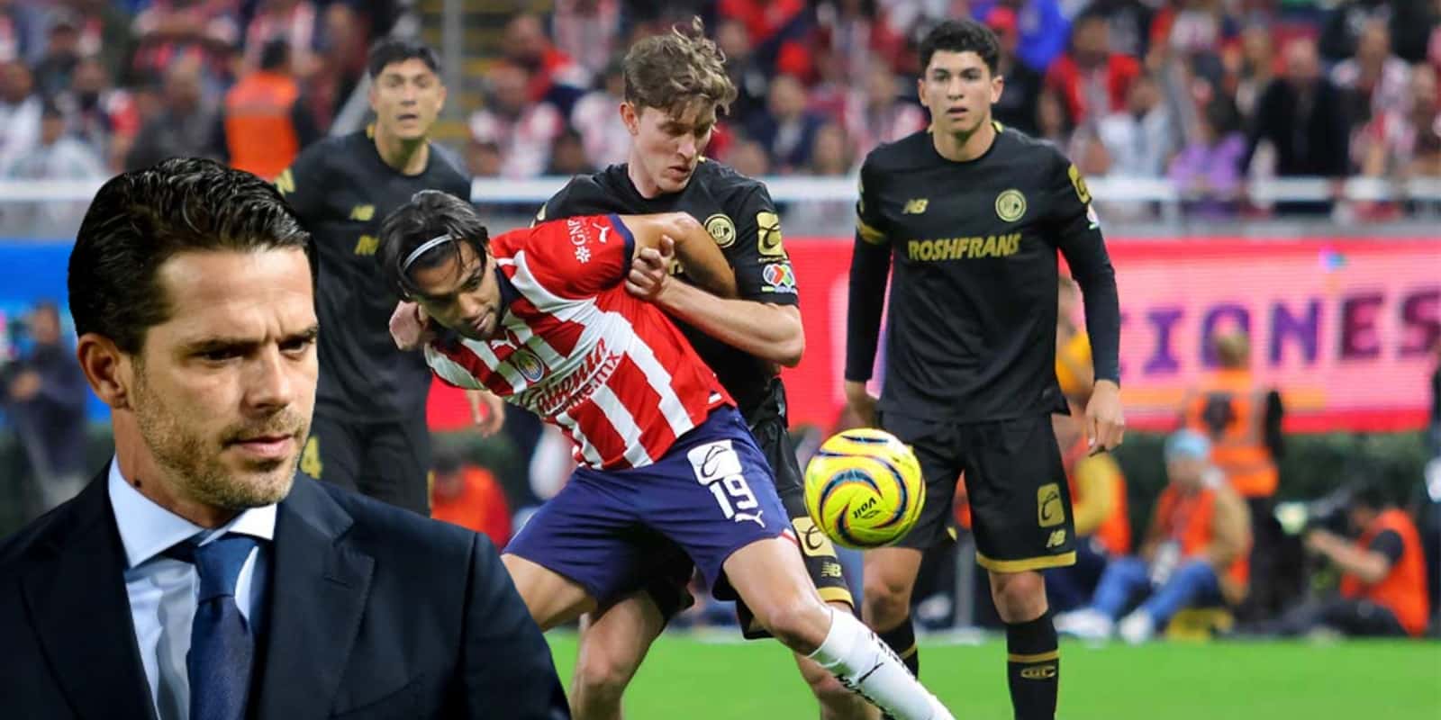 Fernando Gago junto al Chivas vs Toluca / FOTO Fútbol Total